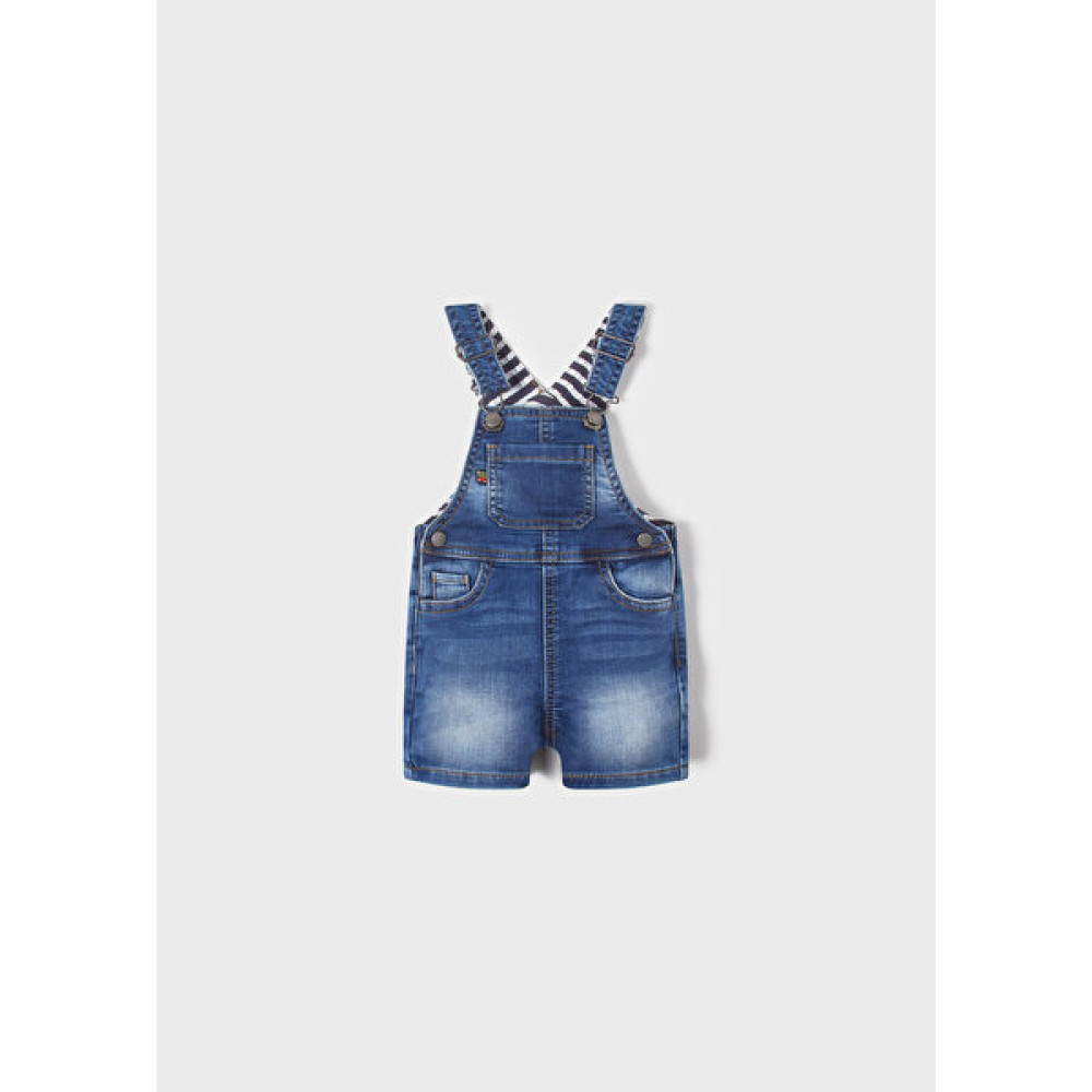 I'm Naturel Mayoral Erkek Bebek Denim Solapet Tulum 1655 Bebek Tulumu Fiyatı
