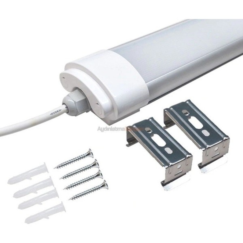 IMA 3 Adet 40 Watt 120 cm Su Geçirmez Etanj LED Yatay Bant Armatür - Beyaz Armatür Fiyatı