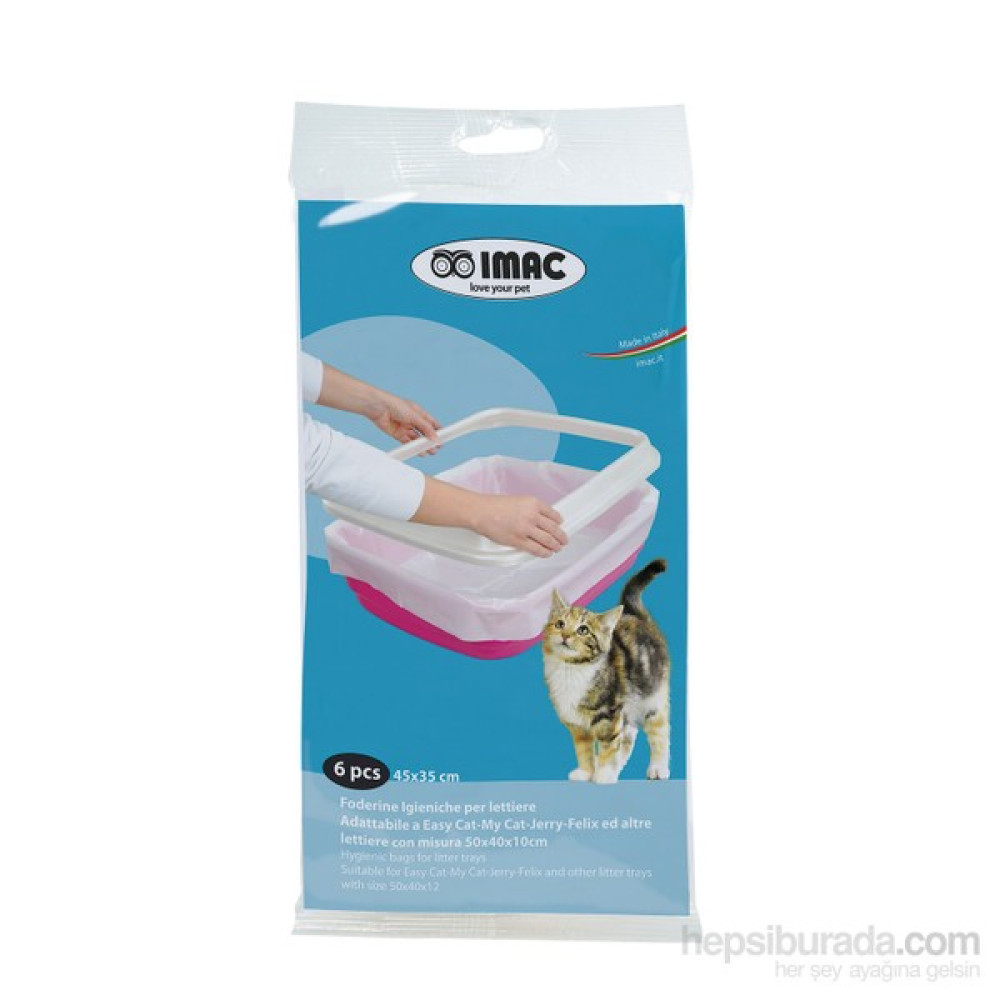 İmac Clean Up Kedi Tuvaleti Poşeti 45 x 35 Cm Evcil Hayvan Ürünleri Fiyatı