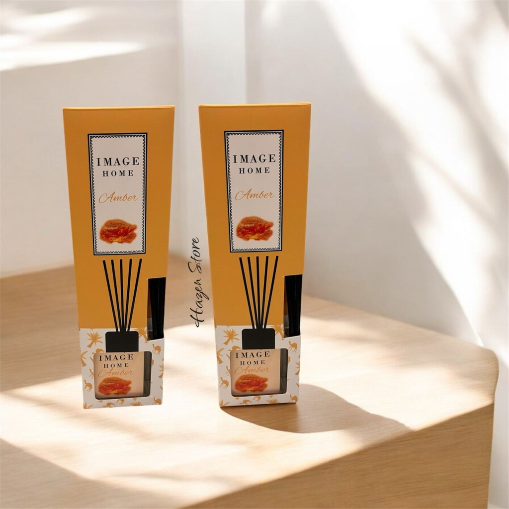 Image Home Çubuklu Kalıcı Kokulu Bambu Çubuklu Amber Oda Ortam Kokusu 100ml x2 Oda Kokusu Fiyatı