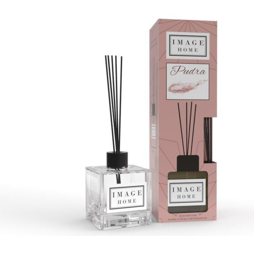 Image Home Çubuklu Kalıcı Kokulu Bambu Çubuklu Pudralı Oda Ortam Kokusu 100 ml Oda Kokusu Fiyatı