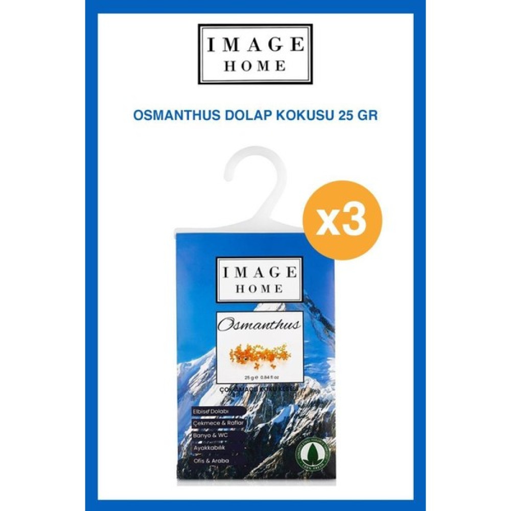 Image Home Osmanthus Çiçeği Tazeliği Çok Amaçlı Elbise Dolabı Çekmece Banyo Tuvalet Koku Kesesi x 3 Oda Kokusu Fiyatı