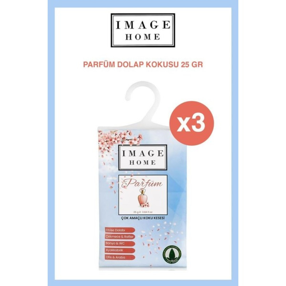 Image Home Parfüm Güzelliği Çok Amaçlı Elbise Dolabı Çekmece Banyo Tuvalet Koku Kesesi x 3 Oda Kokusu Fiyatı