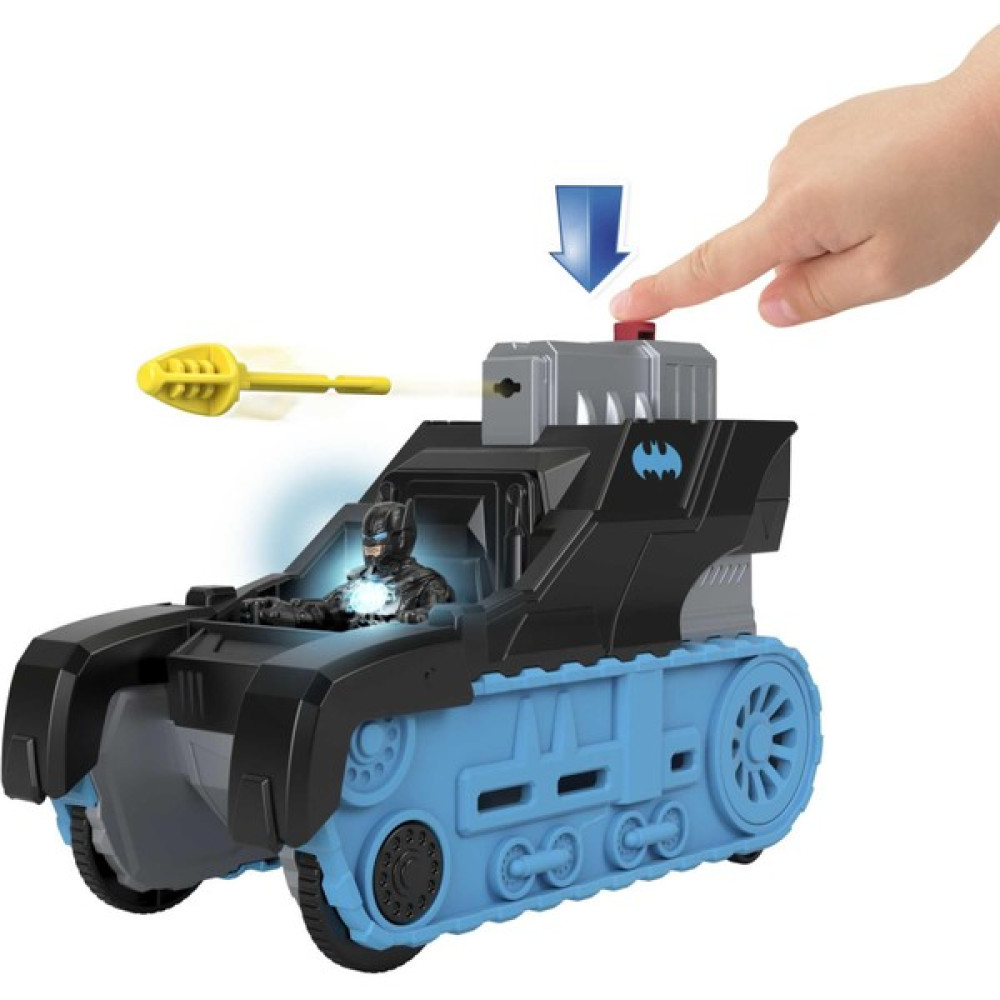 Imaginext Bat-Tech Tank Batmobil Imaginext Özel Araçlar Tank Batmobil Işıklı Batman Figür ve Arabası - 1 Oyun Seti Fiyatı