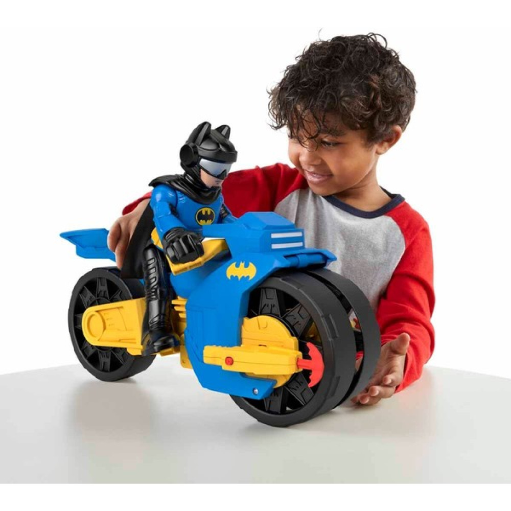 Imaginext Dc Süper Arkadaşlar Batcyle Xl ve Batman HNM32 Oyun Seti Fiyatı