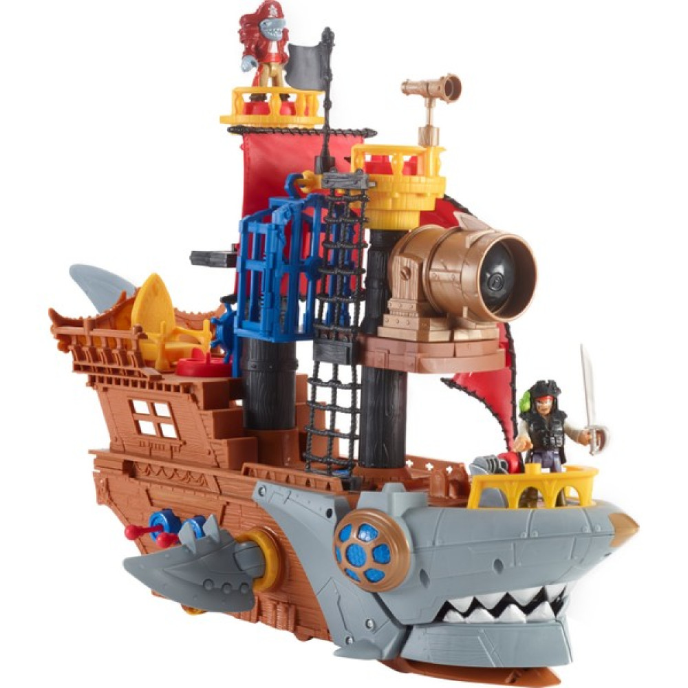 Imaginext Korsan Gemisi, "Köpek Balığı Saldırısı" Aksiyonu İçerir DHH61 Oyun Seti Fiyatı