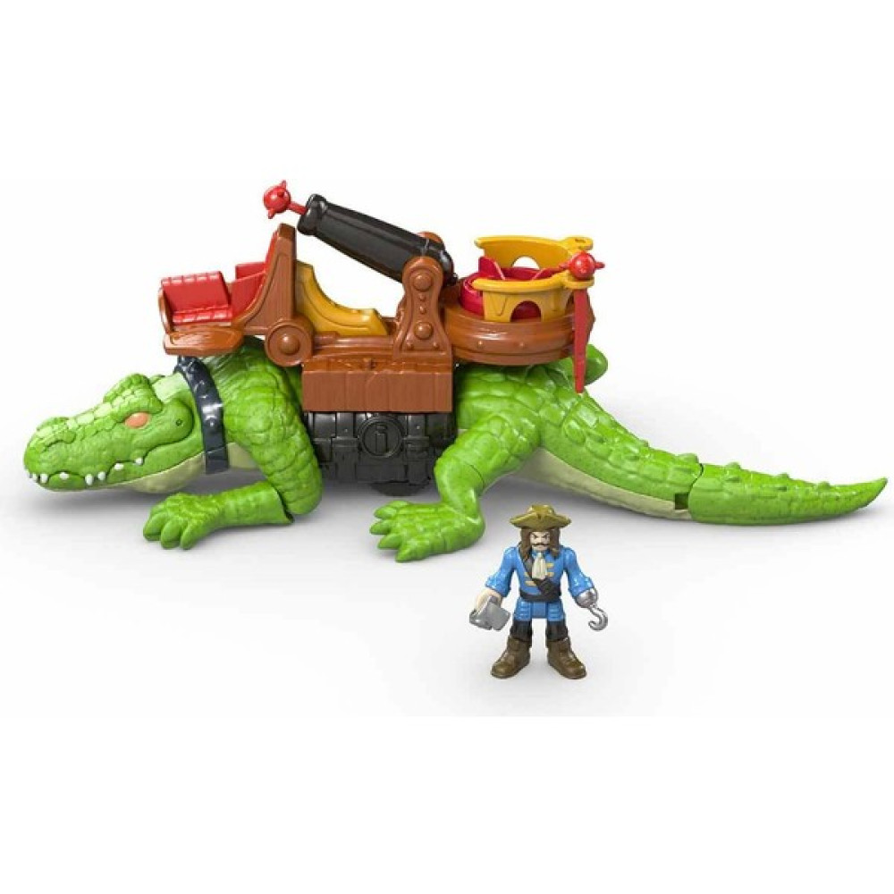Imaginext Yürüyen Timsah ve Korsan Hook DHH63 Oyun Seti Fiyatı