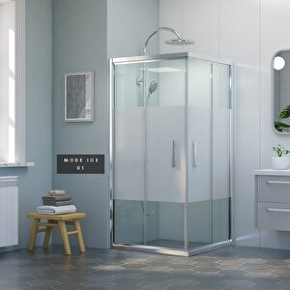 İmaj Banyo İmaj Mode Ice Kare Duşakabin A-5495*95 H:190 95x95x190H Duşakabin Fiyatı