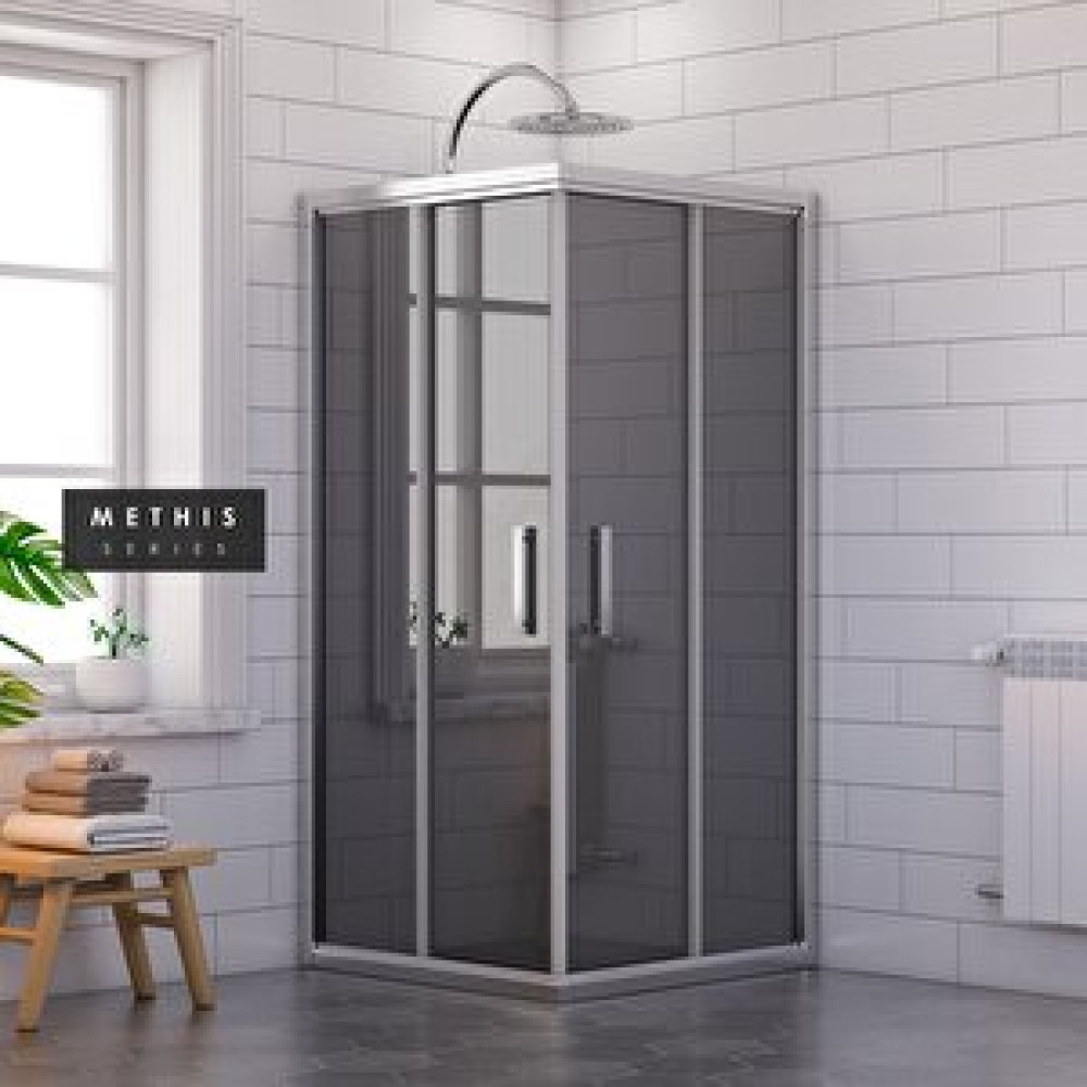 İmaj Banyo Methis Kare Duşakabin 90*90 H190 - H:190 Cm 90x90x190H Duşakabin Fiyatı