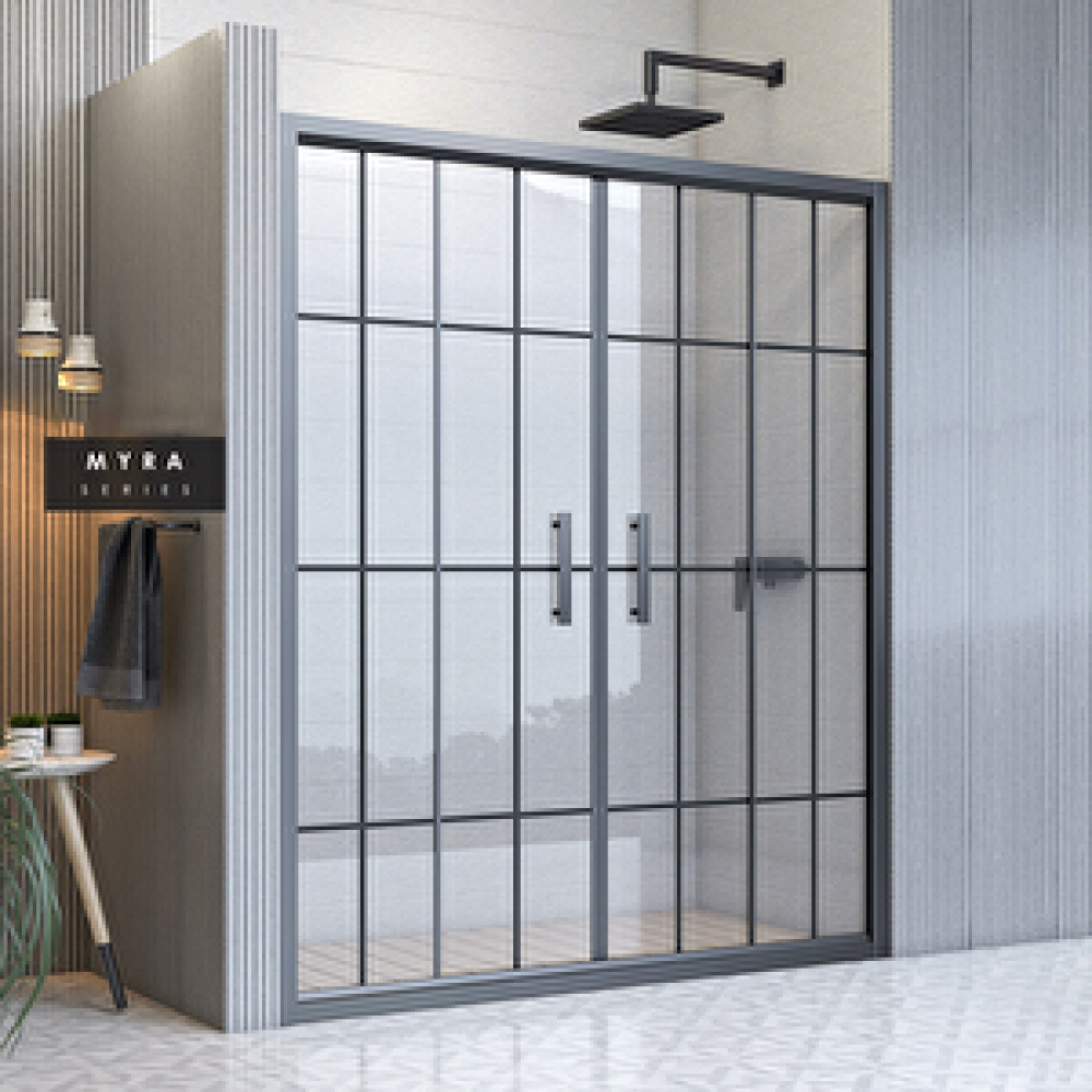 İmaj Banyo Myra Orta Açılır 2 Sabit 2 Sürgü Duşakabin172 - H:190 Cm 172x190 cm Duşakabin Fiyatı