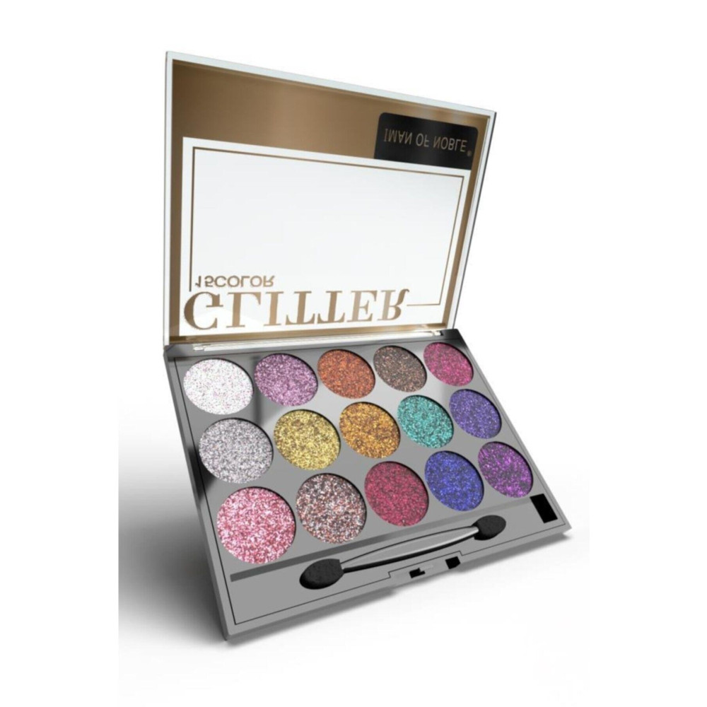 IMAN OF NOBLE Glitter 15li Simli Far Paleti 01 Göz Farı Fiyatı