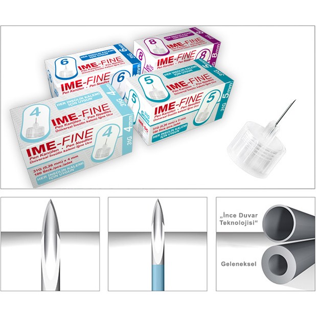 Ime-Dc Ime Fıne Insülin Kalemi Iğne Ucu 4mm - 1 Kalem & Yazı Gereçleri Fiyatı