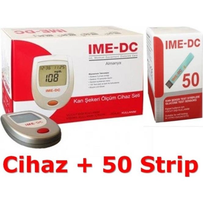 Ime-Dc Ölçüm Cihazı + 50 Strip Diğer Fiyatı