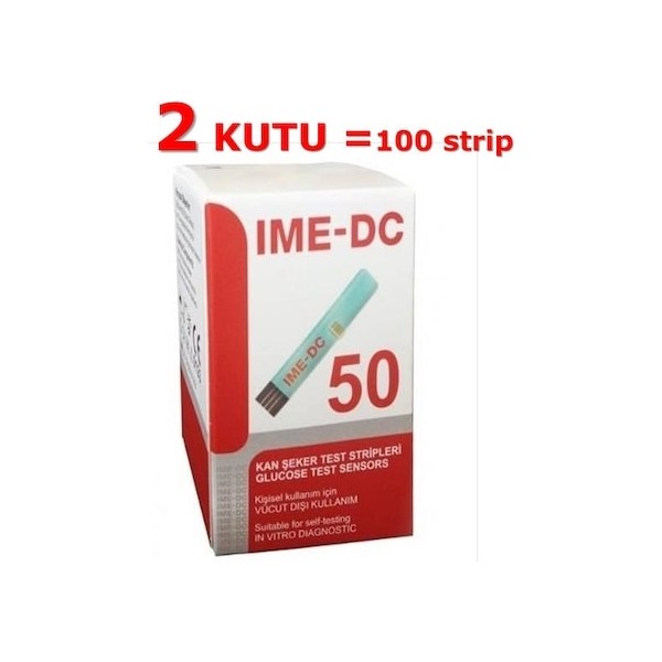 Ime-Dc Seker Ölçüm Strip Çubuğu 100 Adet Diğer Fiyatı