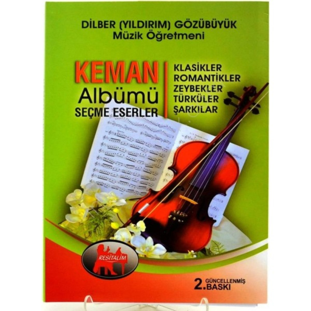 İmece Rs-02 Keman Albümü Seçme Eserler Metod - Dilber Gözübüyük Müzik Fiyatı