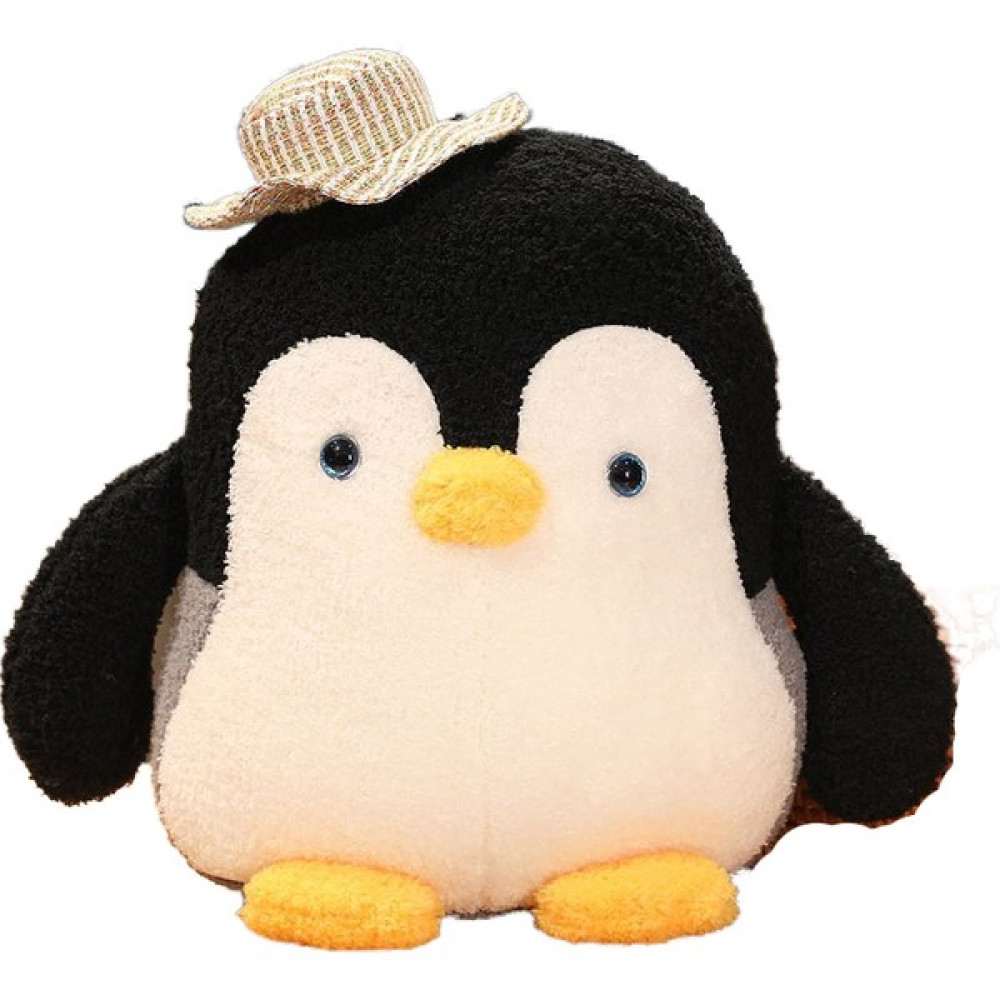 Imei Yimei 28 cm Karikatür Penguen Peluş Bebek Bebek Küçük Penguen Oyuncak Kız Büyük Yastık (Yurt Dışından) - White-black - 22cm (0,12kg) Peluş Oyuncaklar Fiyatı