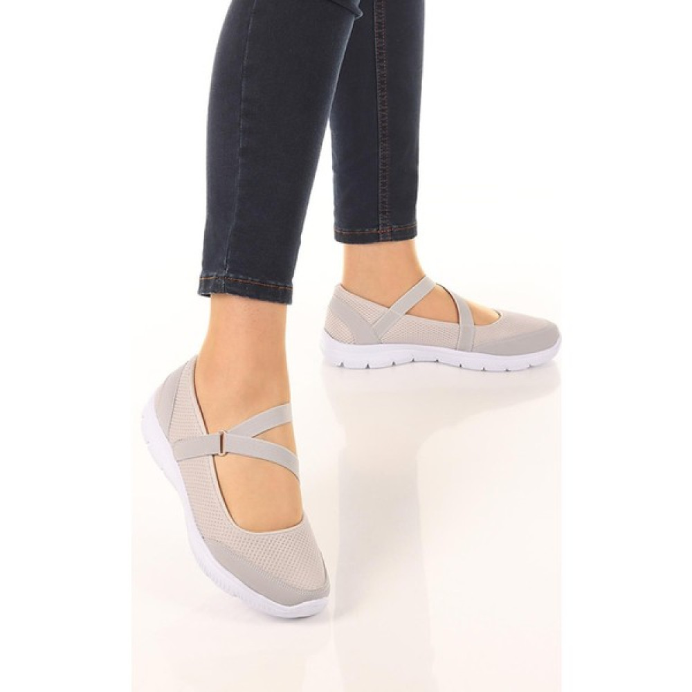 İmershoes Allyup Kadın Babet Kolay Giyilebilir Hava Alabilen Hafif Rahat Taban Esnek Günlük Spor Ayakkabı 048 Babetler Fiyatı