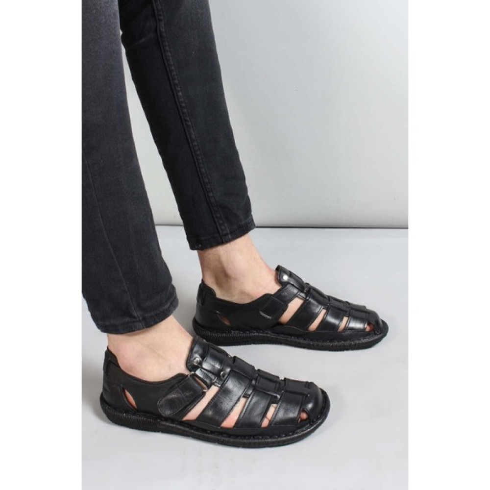 Imershoes Deri Erkek Terlik Sandalet Ayakkabı Erkek Terlikleri ve Sandaletleri Fiyatı