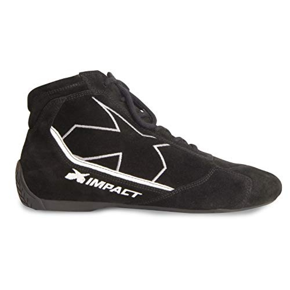 Impact Racing Mens Shoe (Alpha SFI 3.3/5) (Black,11), 1 Pack