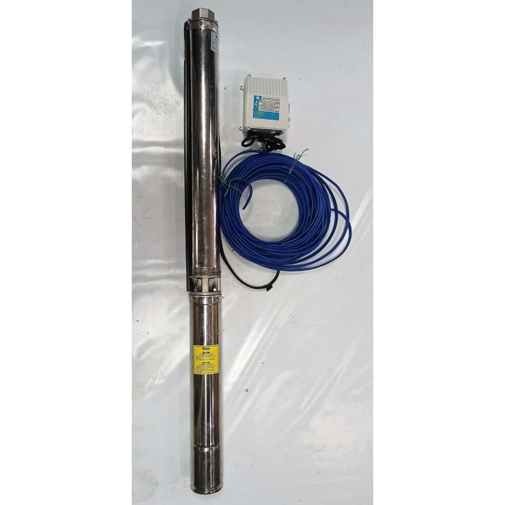 Impo Sk 406/13 Krom Baslikli Derin Kuyu  2 Hp Monofaze Motorlu 50 Mt Kablolu Panolu Dalgic Pompa Bahçe Makinesi Fiyatı