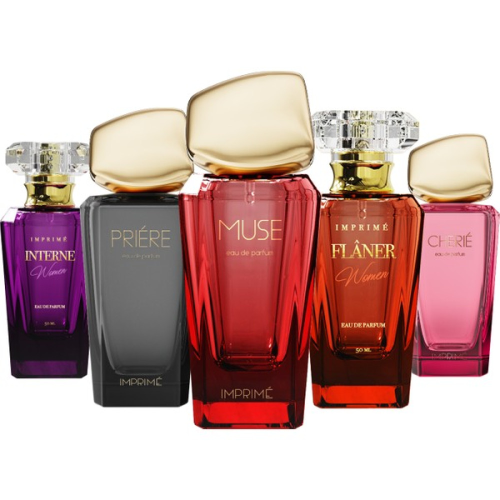 Imprimé 5'li Kadın Parfüm Seti (Muse 50 ml +Priére 50 ml + Cherié 50 ml +Interne 50 ml + Flâner 50 Ml) Erkek Parfümleri Fiyatı