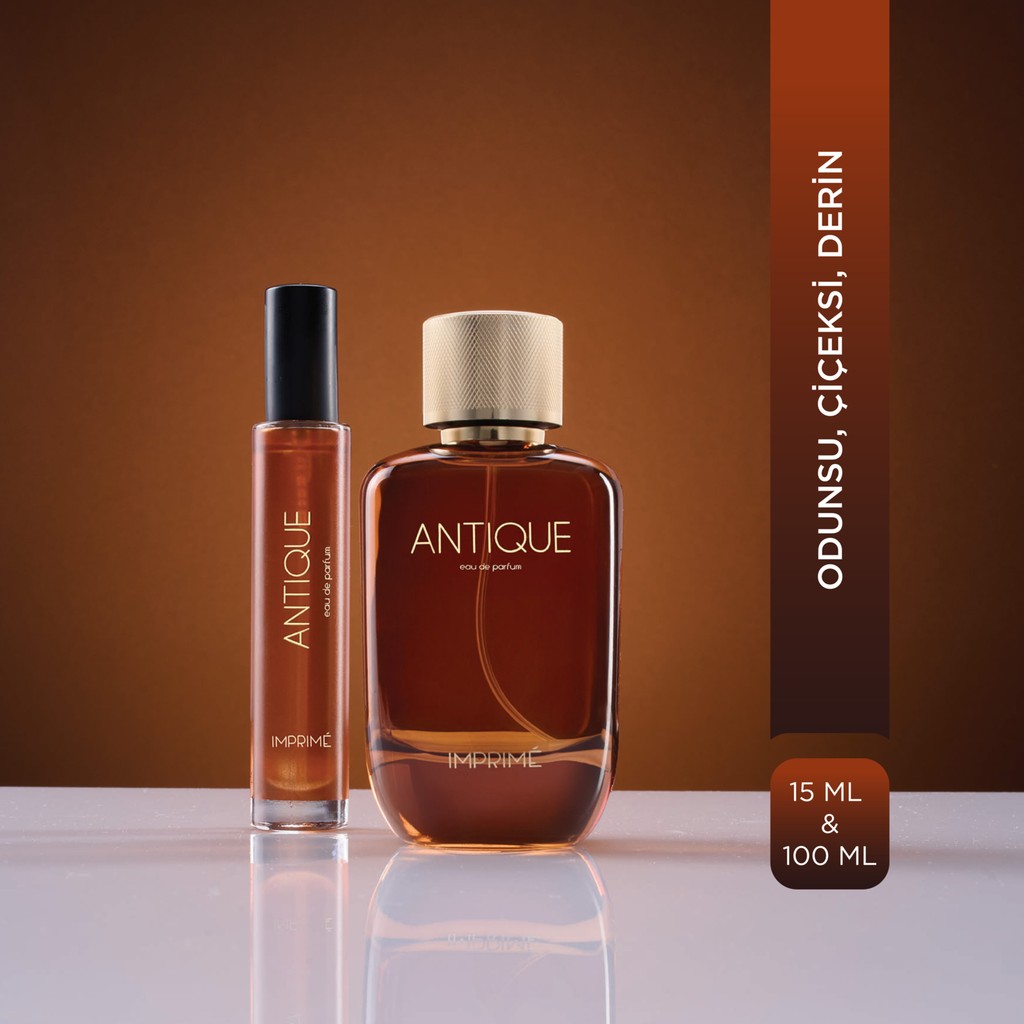 Imprime Antique Edp 100 ml & Seyahat Boy 15 ml Erkek Parfüm Seti I Odunsu ve Çiçeksi I Vetiver, Vanilya Parfümler Fiyatı