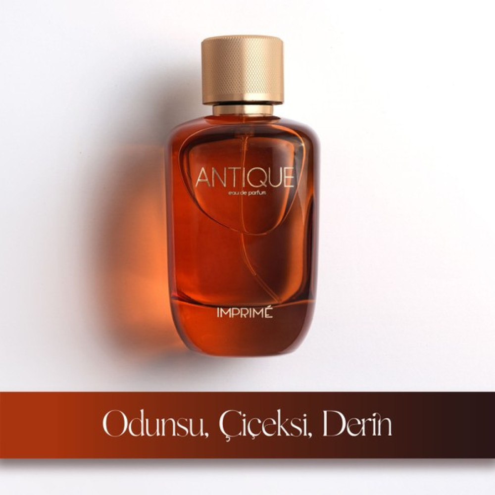 Imprime Antique EDP Erkek Parfüm, Odunsu-Çiçeksi, İris, Vetiver, Vanilya, Sedir Ağacı, 100ml Erkek Parfümleri Fiyatı