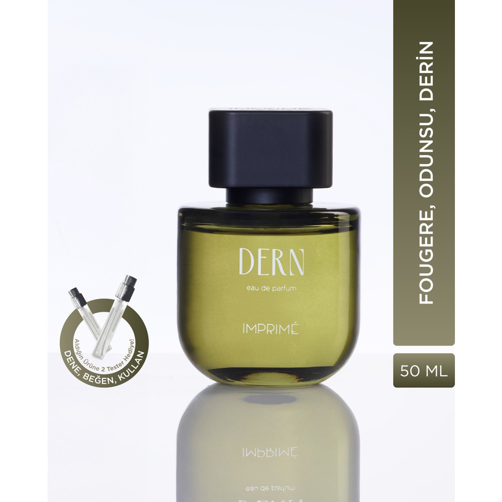 Imprime Dern Edp Erkek Parfüm 50ML | Fougere & Odunsu | Elma, Erik, Tarçın, Lavanta, Bal, Amber, Vanilya - 50 ml Parfümler Fiyatı