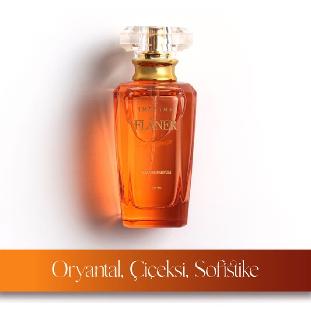 Imprime Flâner EDP Kadın Parfüm, Oryantal-Çiçeksi, Narenciye, Lavanta, Safran, Adaçayı, Amber, Sedir, 50ml Kadın Parfümleri Fiyatı