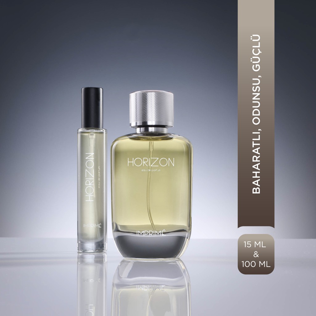 Imprime Horizon Edp 100 ml & Seyahat Boy 15 ml Erkek Parfüm Seti I Baharatlı ve Odunsu I Limon, Tarçın Tuz, Şeker, Baharat Fiyatı