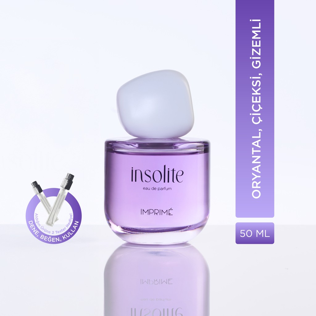 Imprime Insolite Edp Kadın Parfüm 50ML | Oryantal & Çiçeksi | Limon, Portakal Çiçeği, Gül, Yasemin, Misk - 50 ml Parfümler Fiyatı