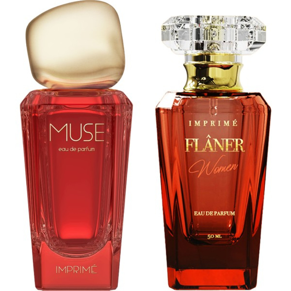 Imprimé Muse & Flâner EDP Kadın Parfüm Seti 50 ml 2 Adet Erkek Parfümleri Fiyatı
