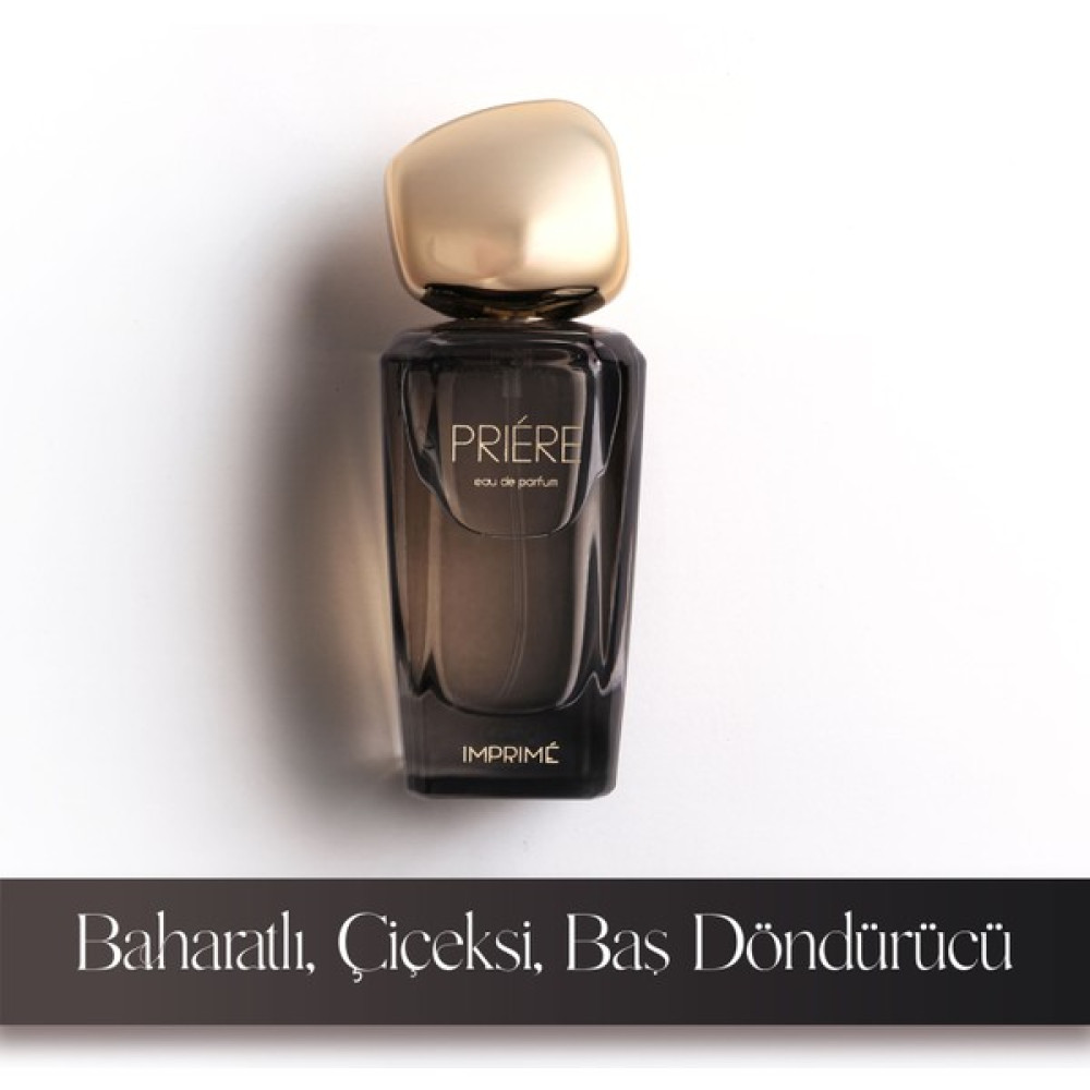 Imprime Priére EDP Kadın Parfüm, Çiçeksi-Baharatlı, Erik, Karanfil, Gül, Şeftali, Vanilya, Amber, 50ml Kadın Parfümleri Fiyatı