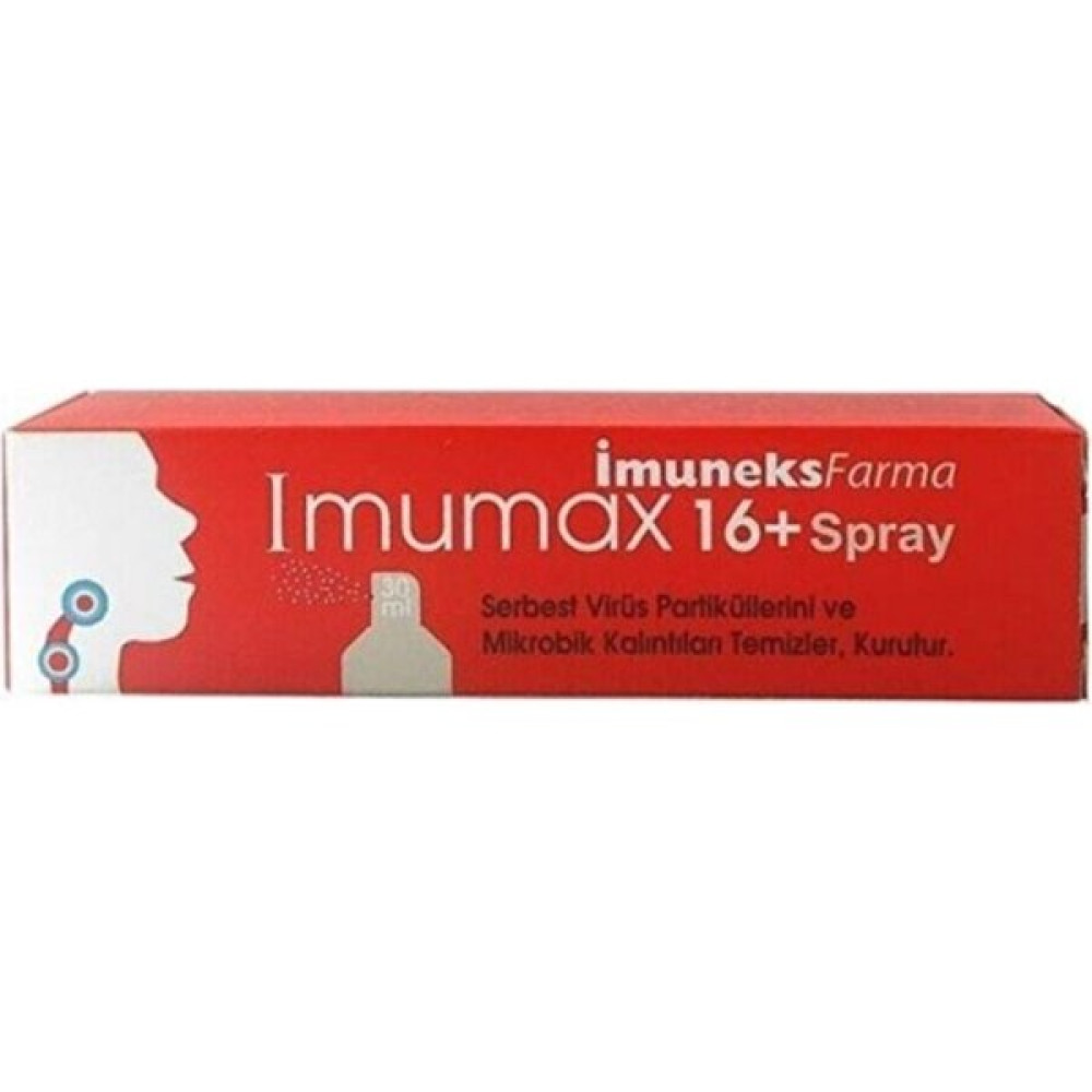 Imuneks Imumax 16+ Temizleyici Boğaz Spreyi 30 Ml - Imuneks Imumax 16+ Mikrop Temizleyici Boğaz Spreyi 30 Ml Saç Boyası Fiyatı
