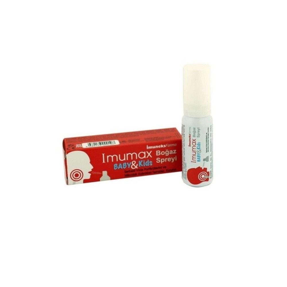 Imuneks Imumax 3 Yaş Ve Üstü Boğaz Spreyi - 20 Ml Bebek Bakım Fiyatı