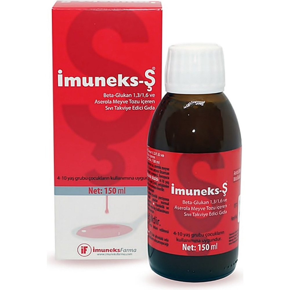 Imuneks Takviye Edici Gıda Şurup 150 ml - Sade Diğer Fiyatı