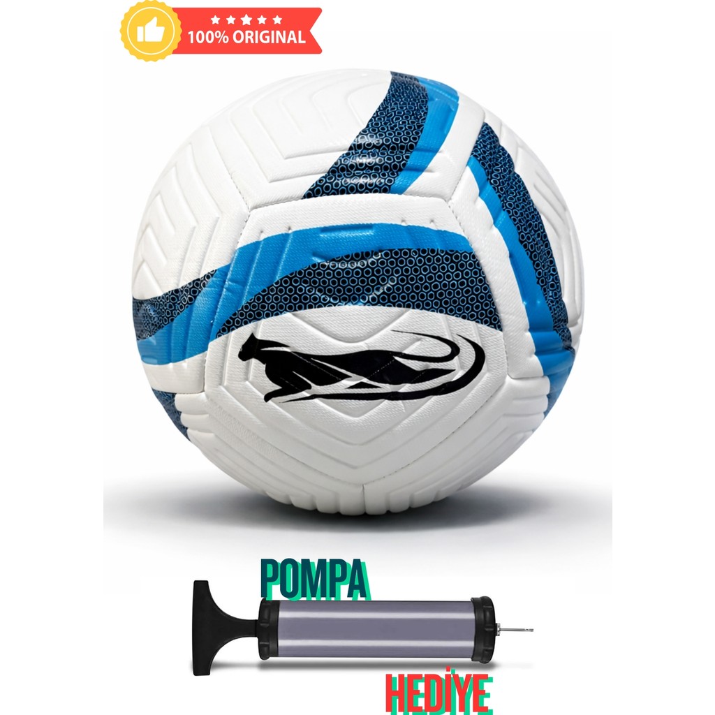İmvula Futbol Topu Halı Saha ve Beton Zemin Renkli Çizgili Pompa Hediyeli Salon Halısı Fiyatı