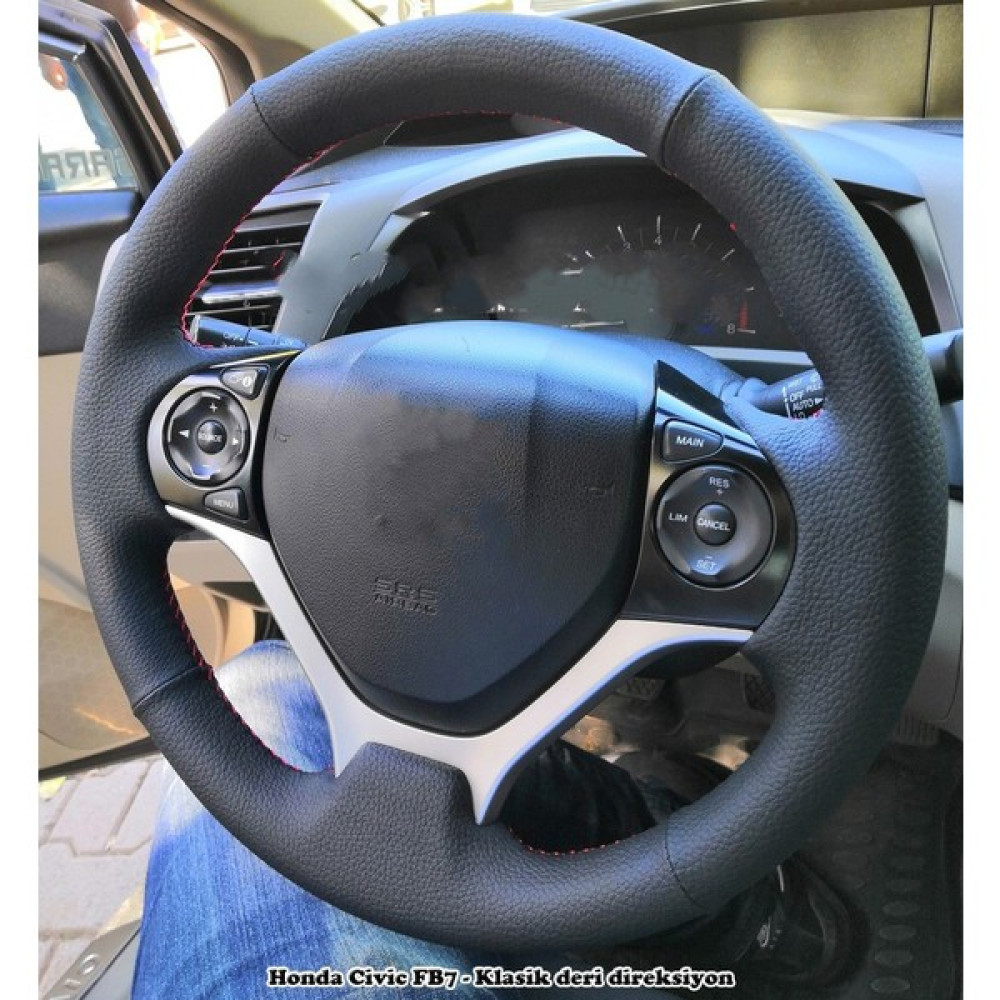 İmza Honda Civic Fb7 Araca Özel Direksiyon Kılıfı (Manuel F1 Olmayan Araçlara Uyumludur) Direksiyon Kılıfı Fiyatı