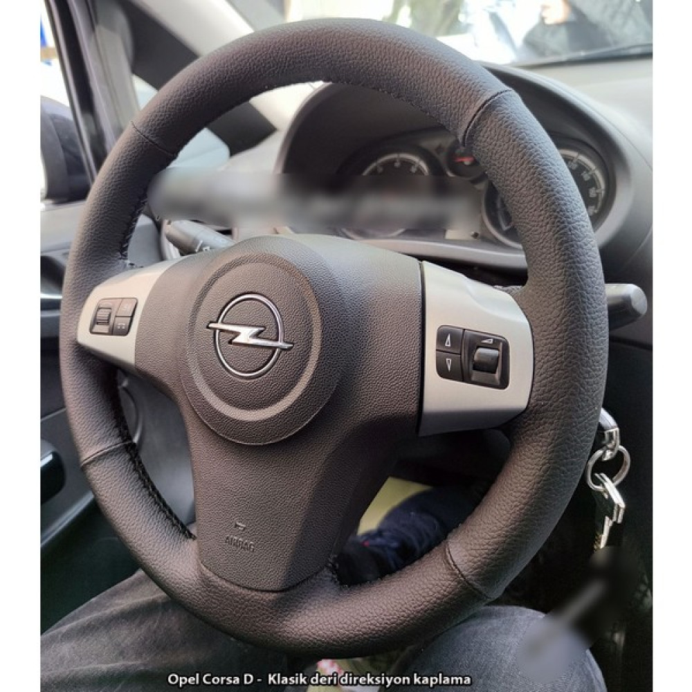 İmza Opel Corsa D Araca Özel Direksiyon Kılıfı (Mat Model) Direksiyon Kılıfı Fiyatı