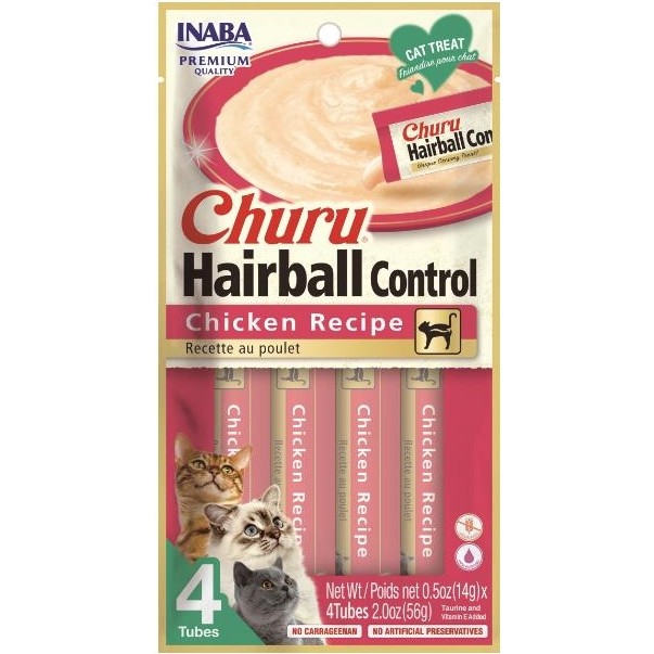 Inaba Churu Tavuklu Hairball Control Kedi Ödül Kreması 4X14 gr Evcil Hayvan Ürünleri Fiyatı