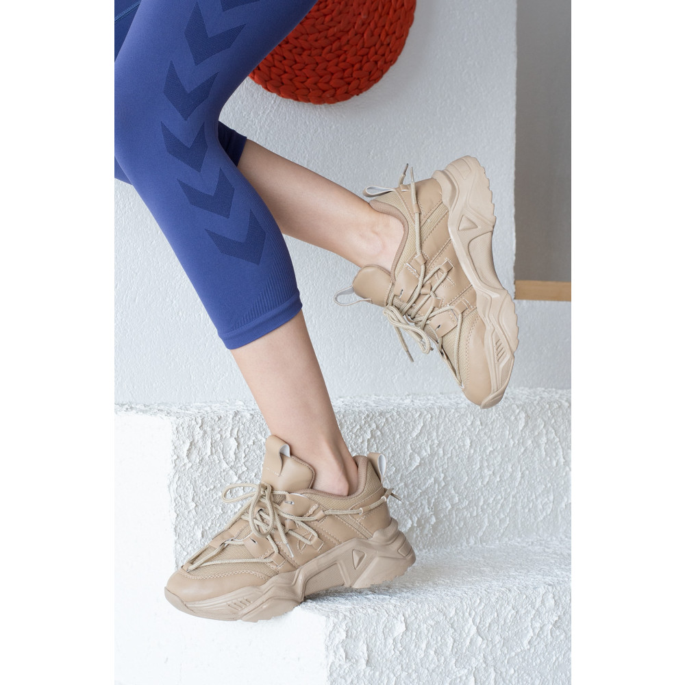 İnan Ayakkabı Kadın Bağcık Detaylı Sneaker 36 Beden Spor Ayakkabı Fiyatı
