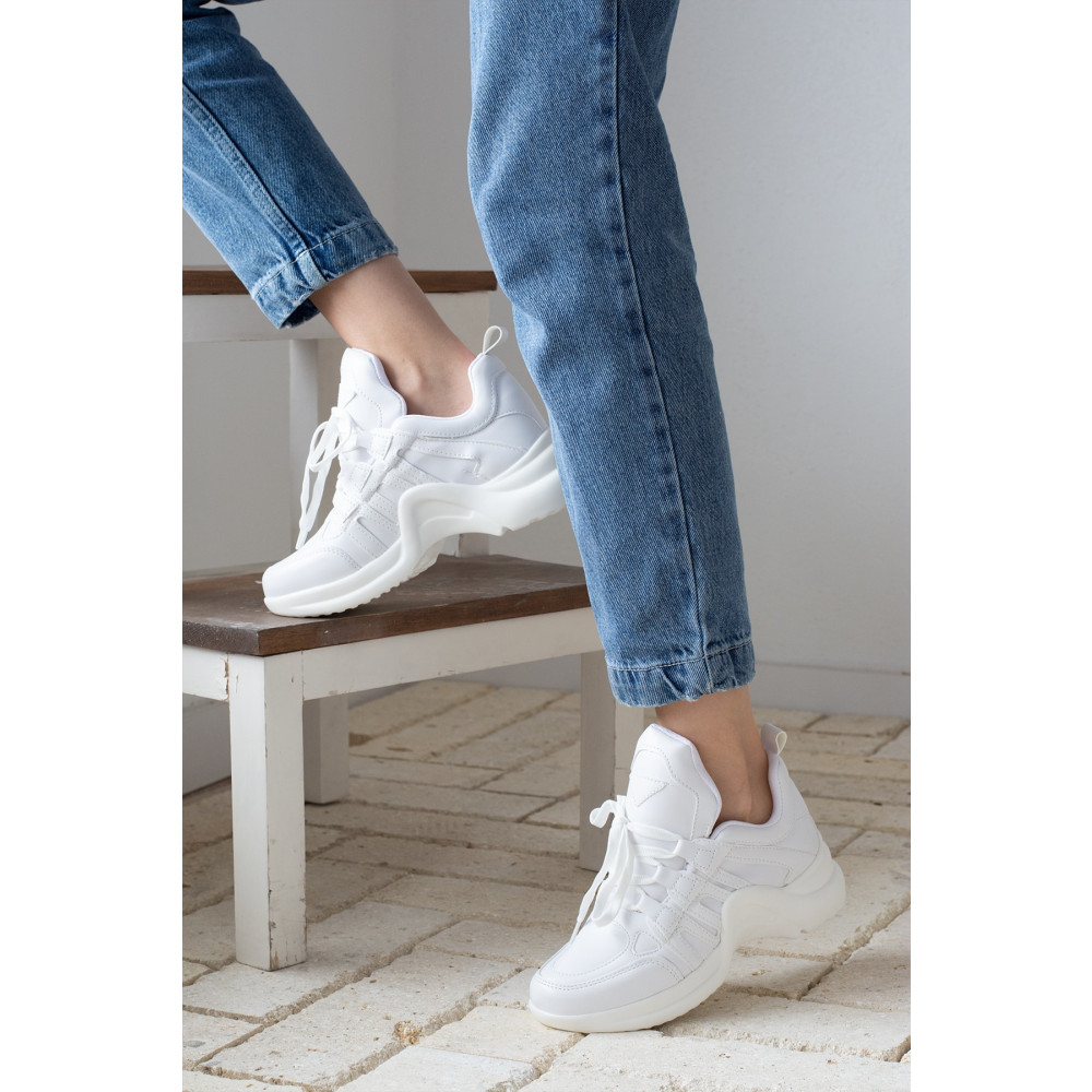 İnan Ayakkabı KADIN BEYAZ SNEAKER SPOR AYAKKABI 37 Beden Spor Ayakkabı Fiyatı