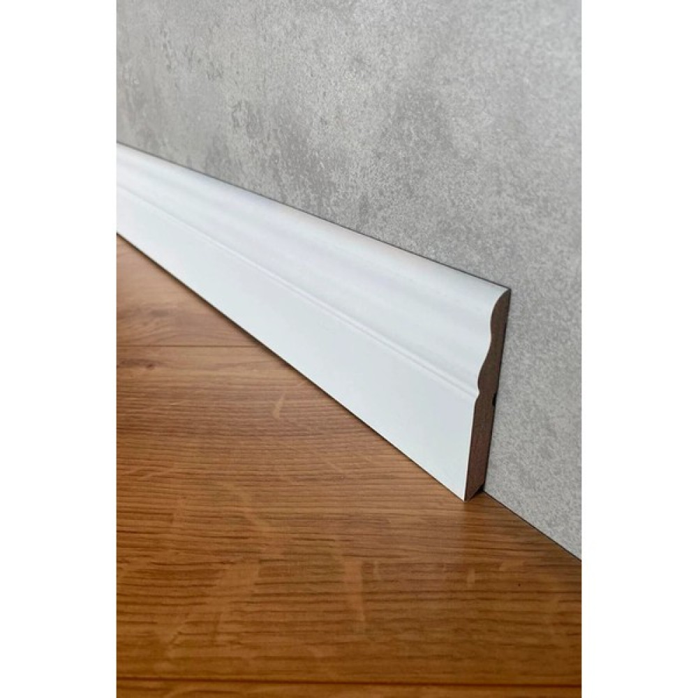 İnan Yapı Lake Beyaz Eko-B Model 10 cm Pvc Süpürgelik Parke Fiyatı