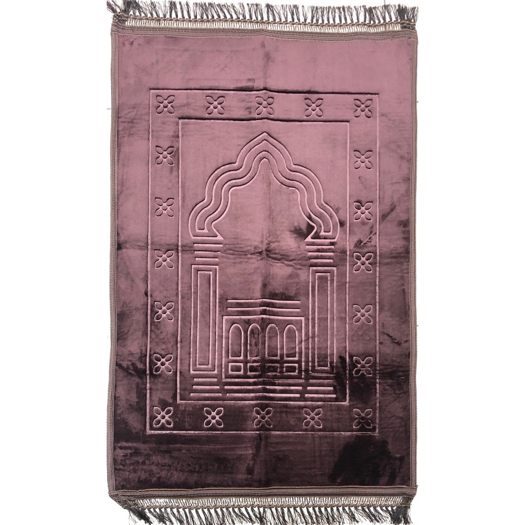 İnanteks Lüks Kalın Yumuşak Peluş Seccade Kaymaz Taban Özellikli Çantalı - Kahverengi - 80 x 120 cm Anne Bebek Oyuncak Fiyatı