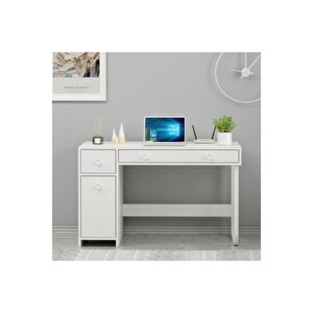 Inarch Çm002 Asil Çalışma Masası Beyaz Beyaz Bilgisayar Masası Fiyatı