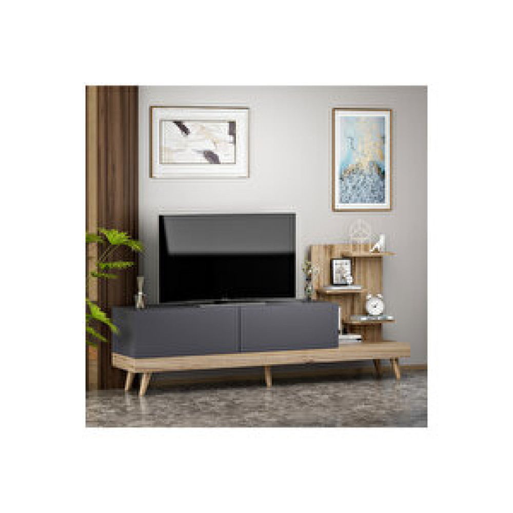 Inarch Dizayn Tv Ünitesi Antrasit Çırağan Tv Ünitesi / Sehpası Fiyatı