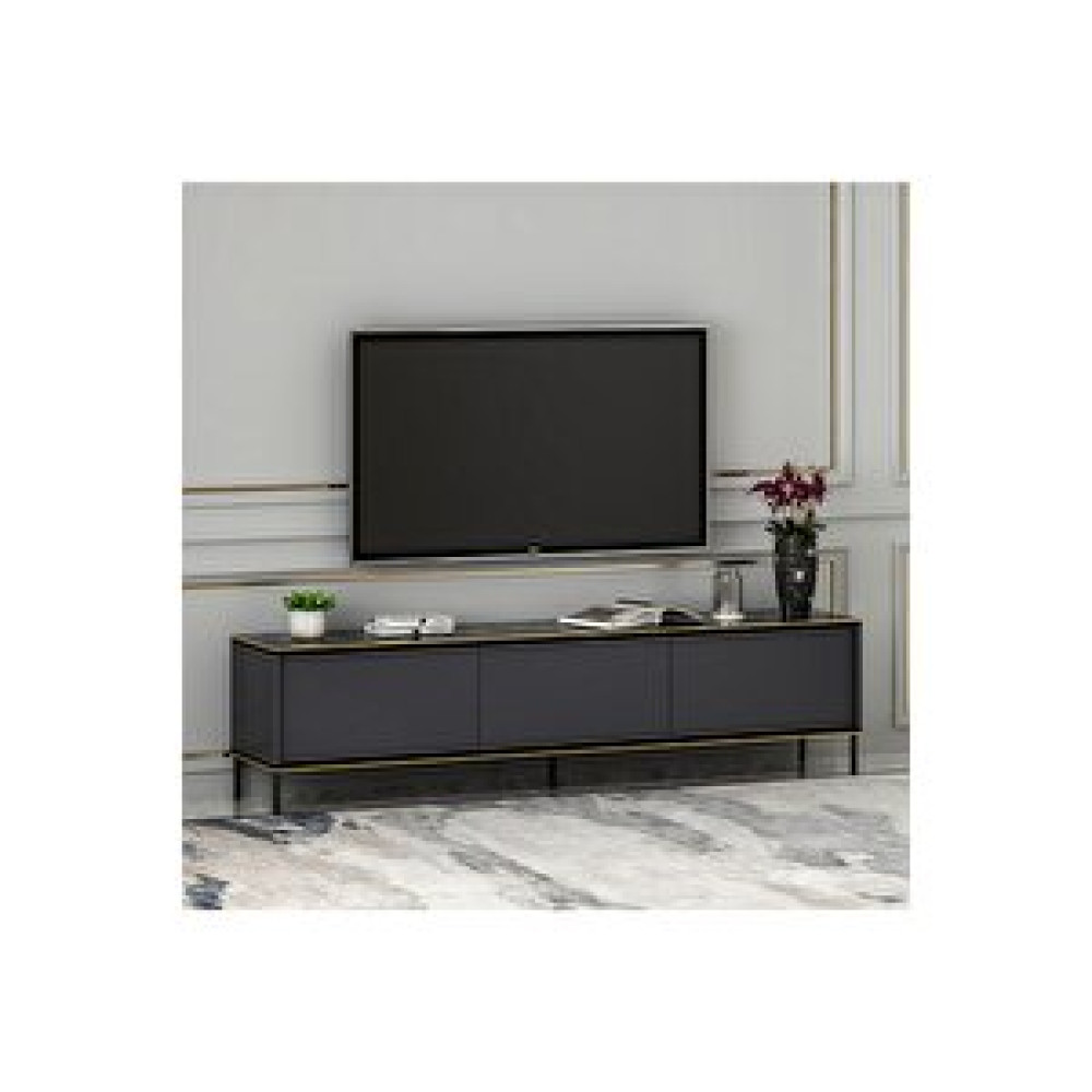 Inarch İmaj Tv Ünitesi Antrasit (mermer Desen) Antrasit Tv Ünitesi / Sehpası Fiyatı