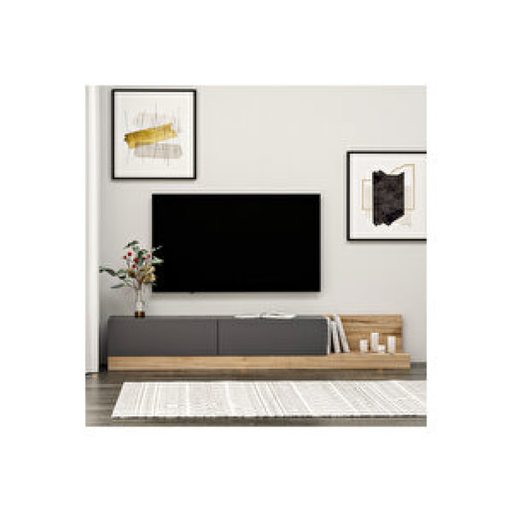 Inarch Majör Tv Sehpası Antrasit Çırağan Tv Ünitesi / Sehpası Fiyatı
