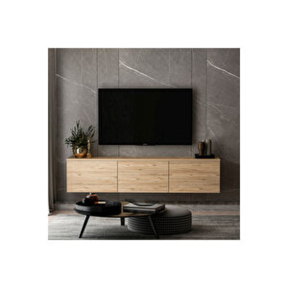 Inarch Neon Duvara Monte Tv Ünitesi Atlantik Çam Tv Ünitesi / Sehpası Fiyatı