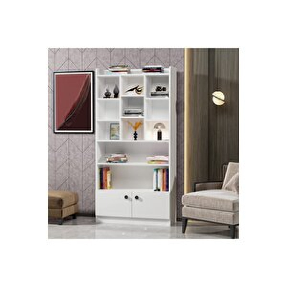 Inarch Tokyo Çok Amaçlı Dolap - Kitaplık Beyaz Kitaplık Fiyatı